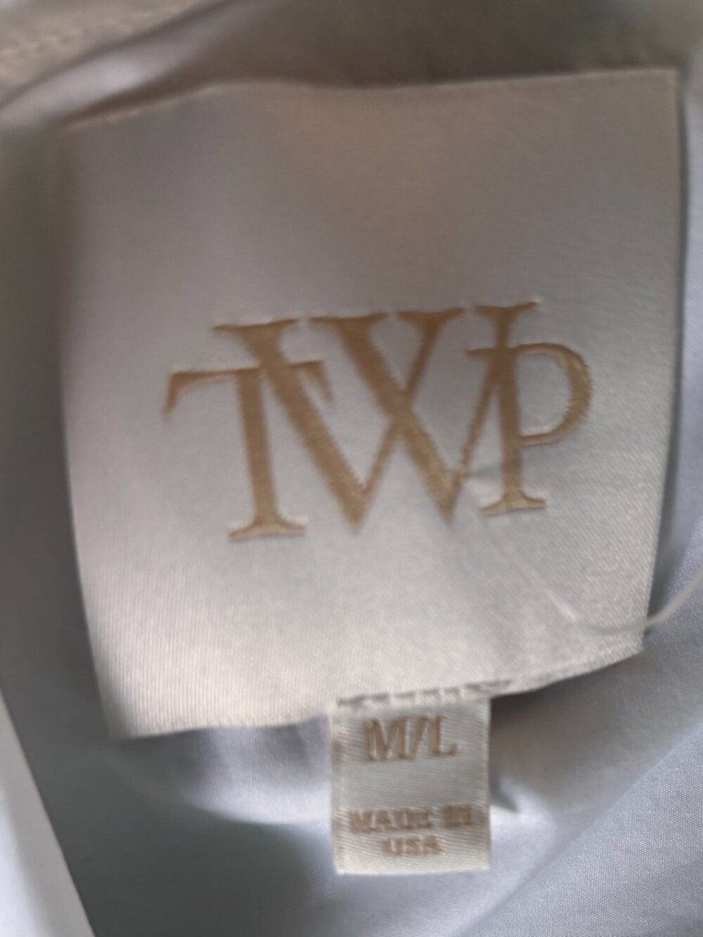 TWP New Ex Shirt - Size M/L - Picture 5 of 5